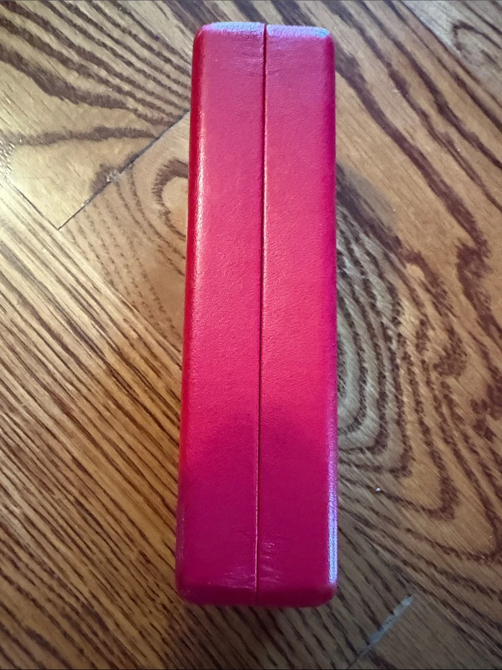 Carolina Herrera Glass Case EUC red rectangular